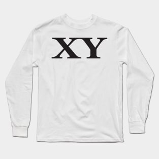 XY Chromosomes Long Sleeve T-Shirt